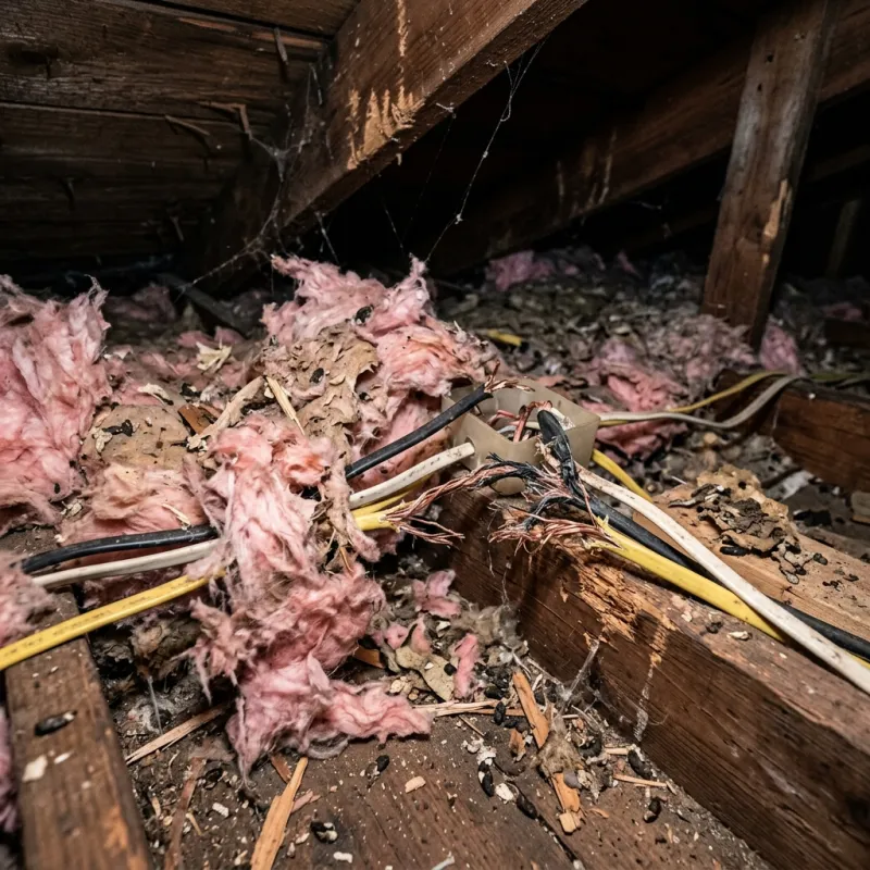 Technicians assessing a Berwick property for a large animal recovery